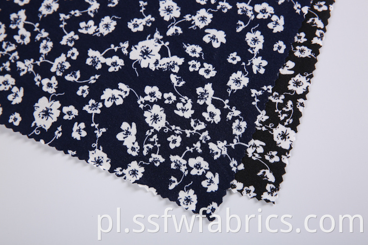 Small Flowers Pattern Fabric Custom Printing